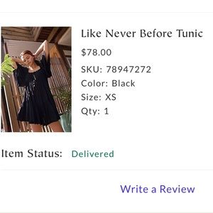 Like Never Before Tunic